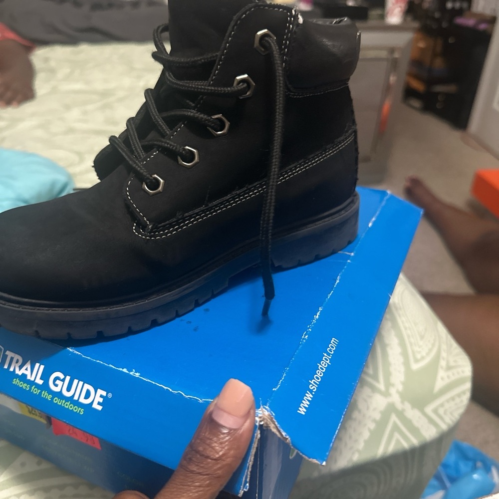 Black Kids Boots